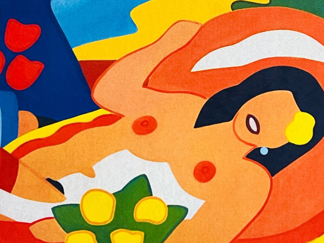 Tom Wesselmann Lithograph, Handmade, Op Numbered - 4