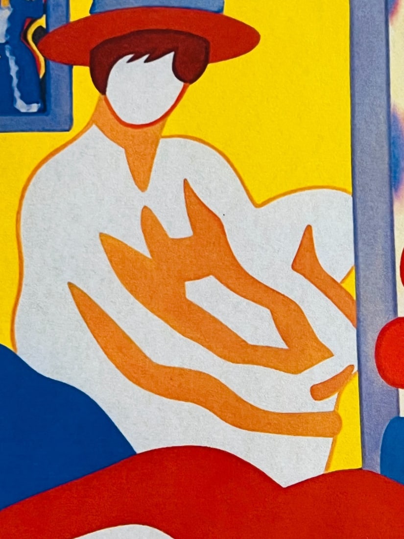 Tom Wesselmann Lithograph, Handmade, Op Numbered - 5