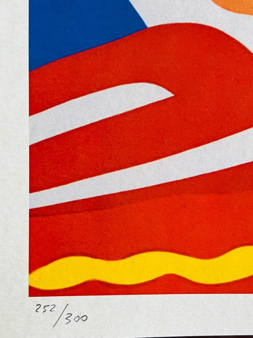 Tom Wesselmann Lithograph, Handmade, Op Numbered - 6