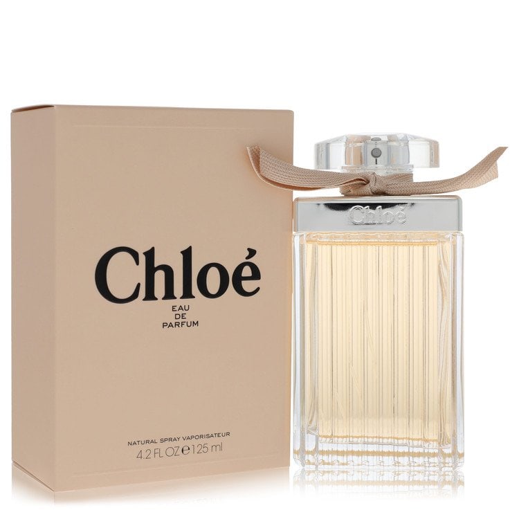 Chloe New Perfume by Chloe Eau de Parfum Spray: Chloe New Perfume by Chloe Eau de Parfum Spray Indulge in the timeless elegance of Chloe New Perfume, a sophisticated eau de parfum spray that exudes refinement and poise. With its 4.2 oz size and 500