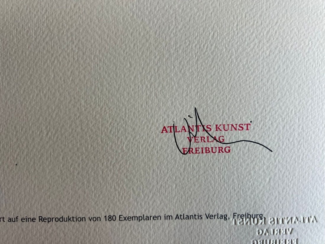 Lithograph Wayne Thiebaud - 12