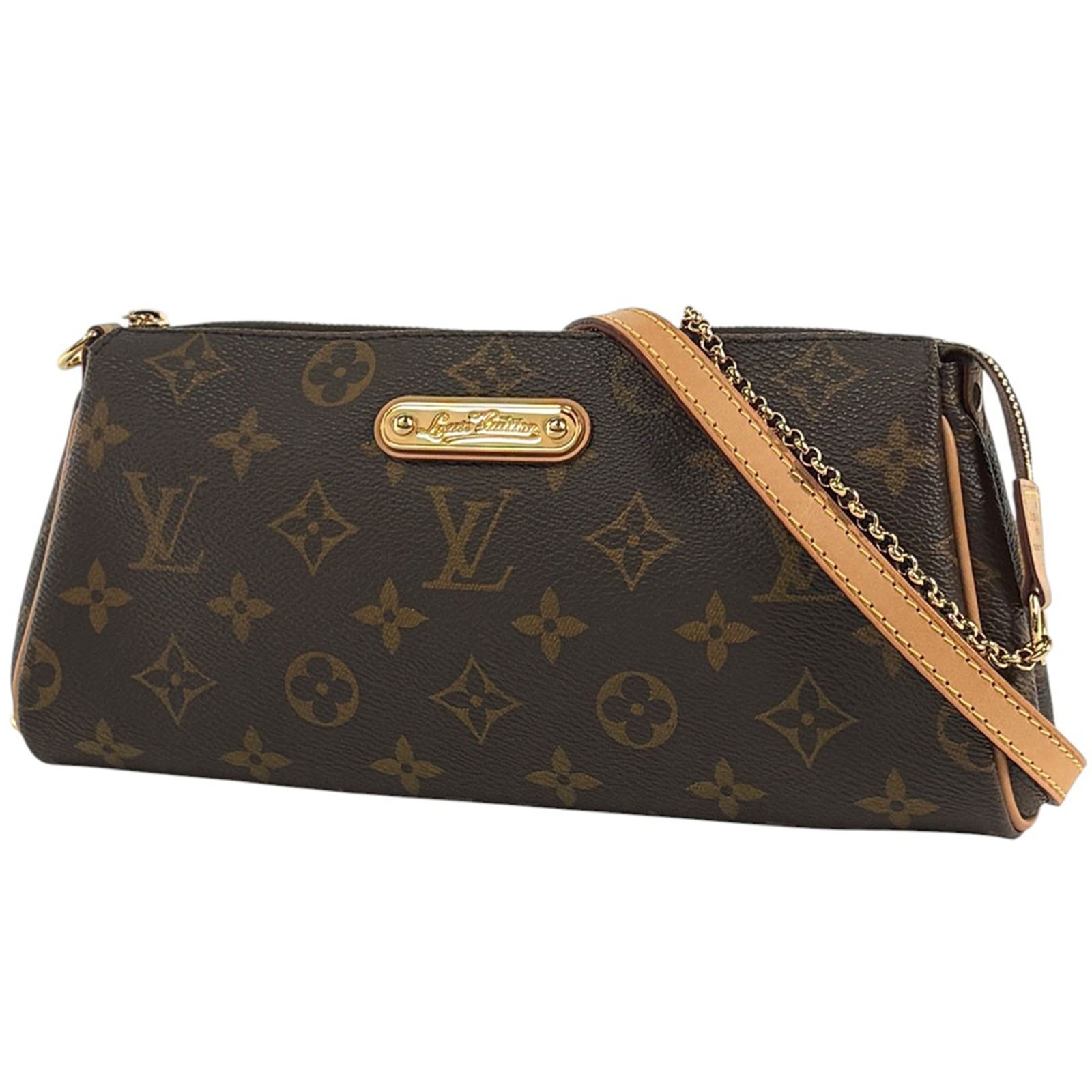Louis Vuitton Monogram Shoulder Bag: Louis Vuitton Monogram Shoulder Bag A timeless classic, this Louis Vuitton Monogram Shoulder Bag boasts the iconic brand's signature brown monogram pattern and sleek design, perfect for adding a touch