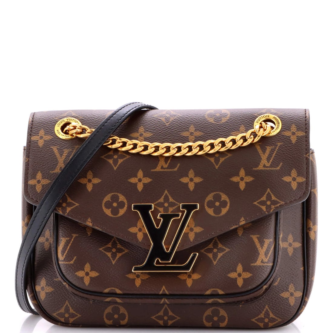 Louis Vuitton Passy Monogram Canvas Handbag: Louis Vuitton Passy Monogram Canvas Handbag Experience the iconic style of Louis Vuitton with this stunning Passy Monogram Canvas Cross Body Bag, boasting the signature brown monogram canvas exterior