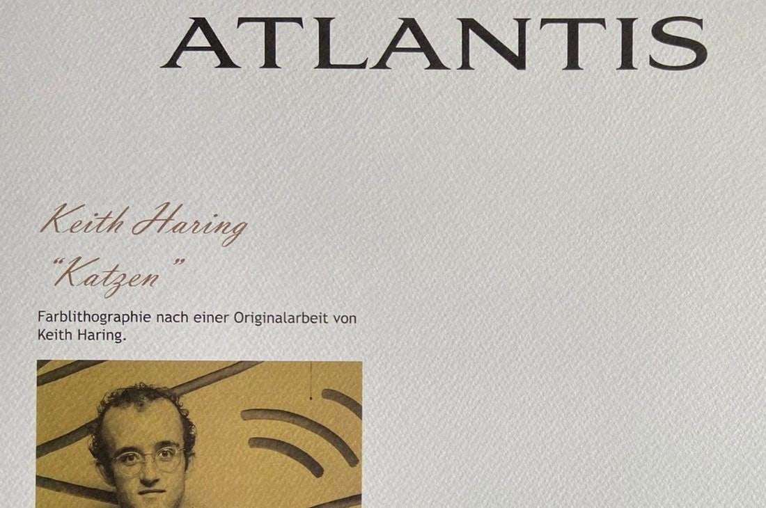 Lithograph Keith Haring - 10