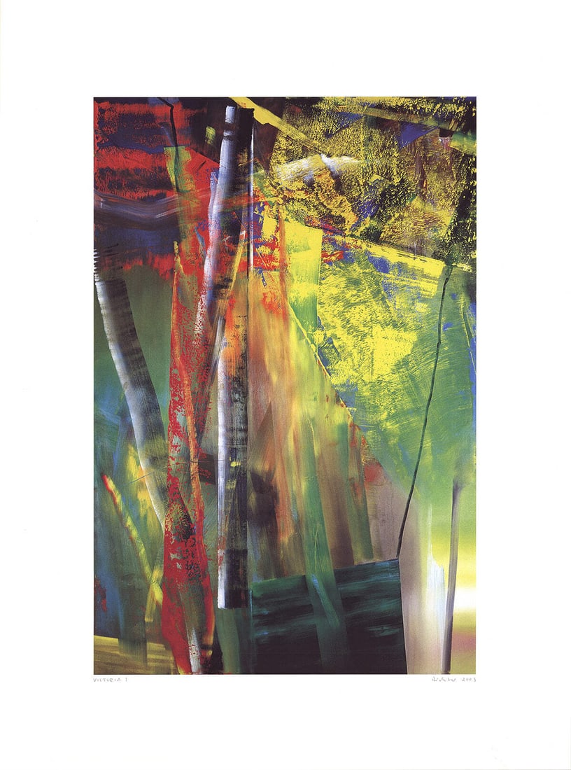 Gerhard Richter Victoria I 2003 Poster (31.5" x 23.5") (1 of 12)