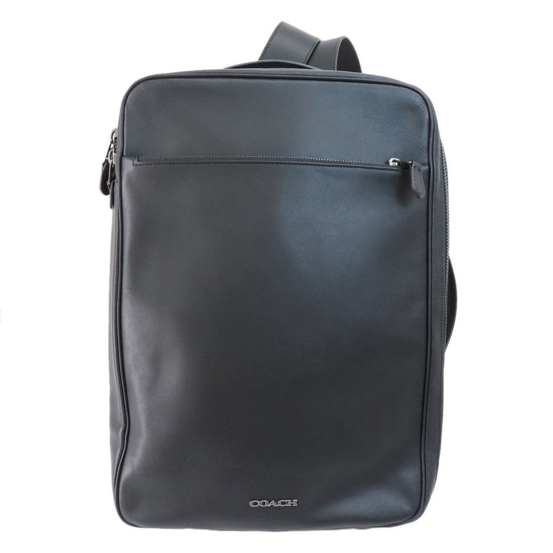 Leather COACH C6877 3WAY Backpack Daypack: Leather COACH C6877 3WAY Backpack Daypack Elevate your daily style with the sleek and sophisticated COACH C6877 3WAY Backpack Daypack, crafted from rich black leather that exudes effortless chic. This