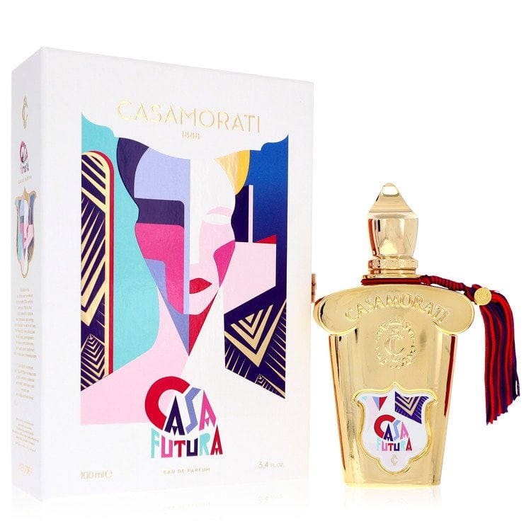 Xerjoff Eau De Parfum Spray - Casafutura Perfume by Casamorati (1888): Xerjoff Eau De Parfum Spray - Casafutura Perfume by Casamorati (1888) Experience the timeless elegance of Casafutura, a rare and exquisite Eau De Parfum Spray from Xerjoff's 1888 collection. This