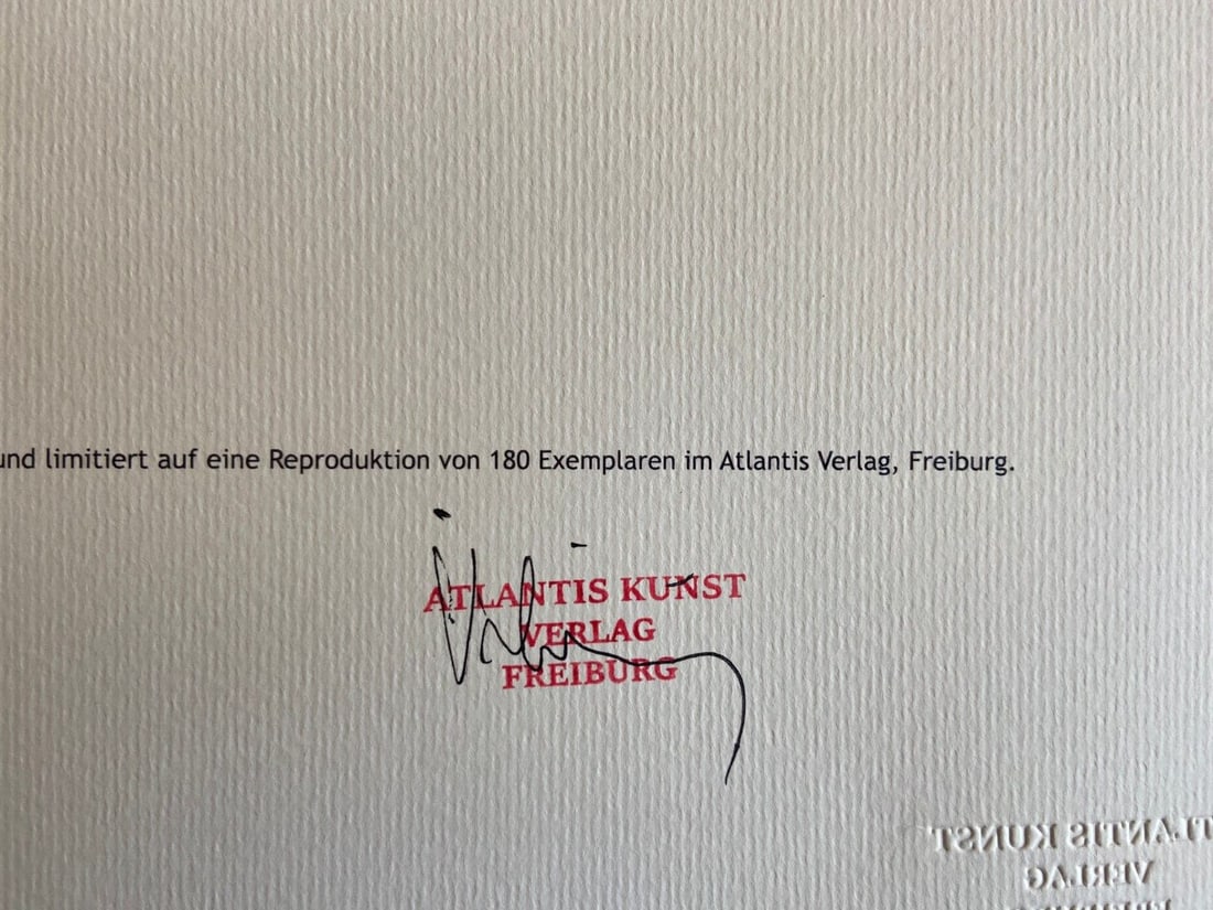 Numbered Sonia Delaunay Lithograph - 10