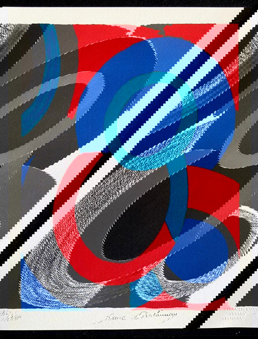 Numbered Sonia Delaunay Lithograph - 2