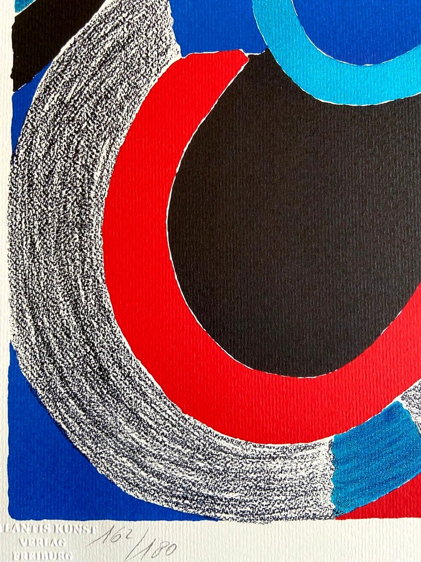 Numbered Sonia Delaunay Lithograph - 5