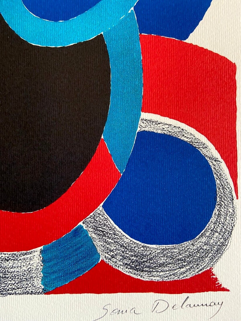 Numbered Sonia Delaunay Lithograph - 6