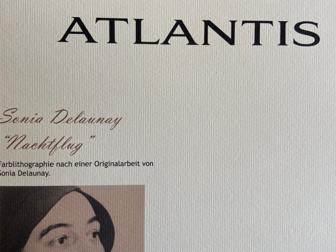 Numbered Sonia Delaunay Lithograph - 8