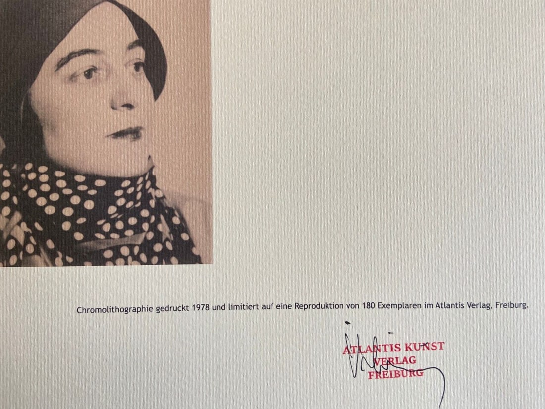 Numbered Sonia Delaunay Lithograph - 9