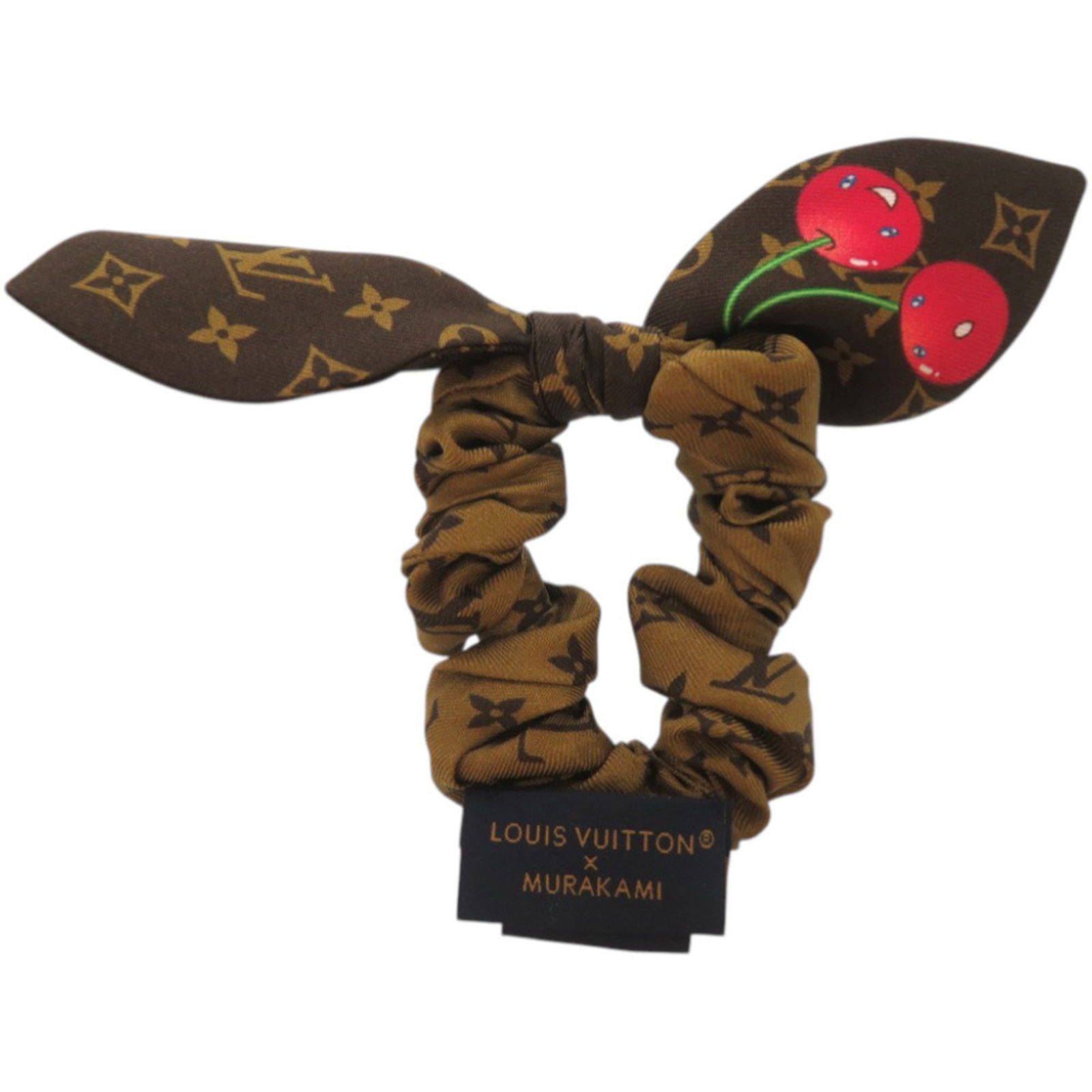 Louis Vuitton silk scrunchie - 2