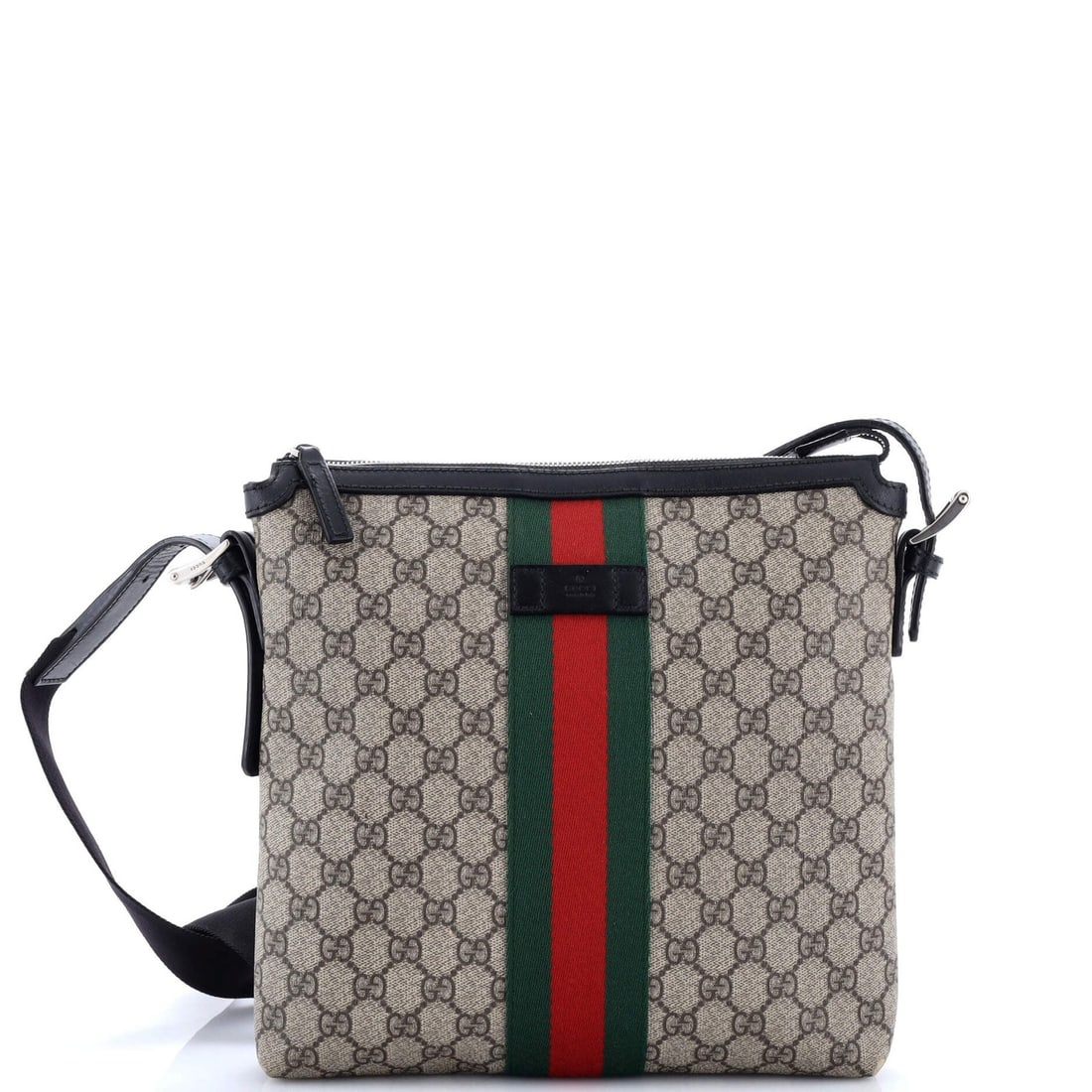 Gucci Medium GG Coated Canvas Web Messenger Bag (1 of 7)