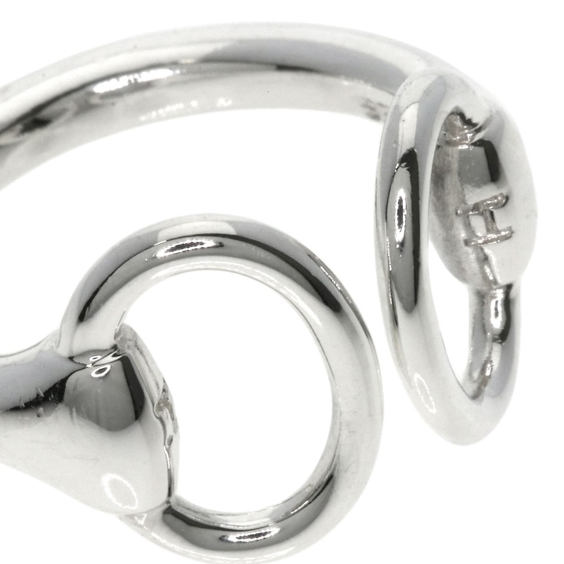 Hermes Nausicaa Silver Ring - 8
