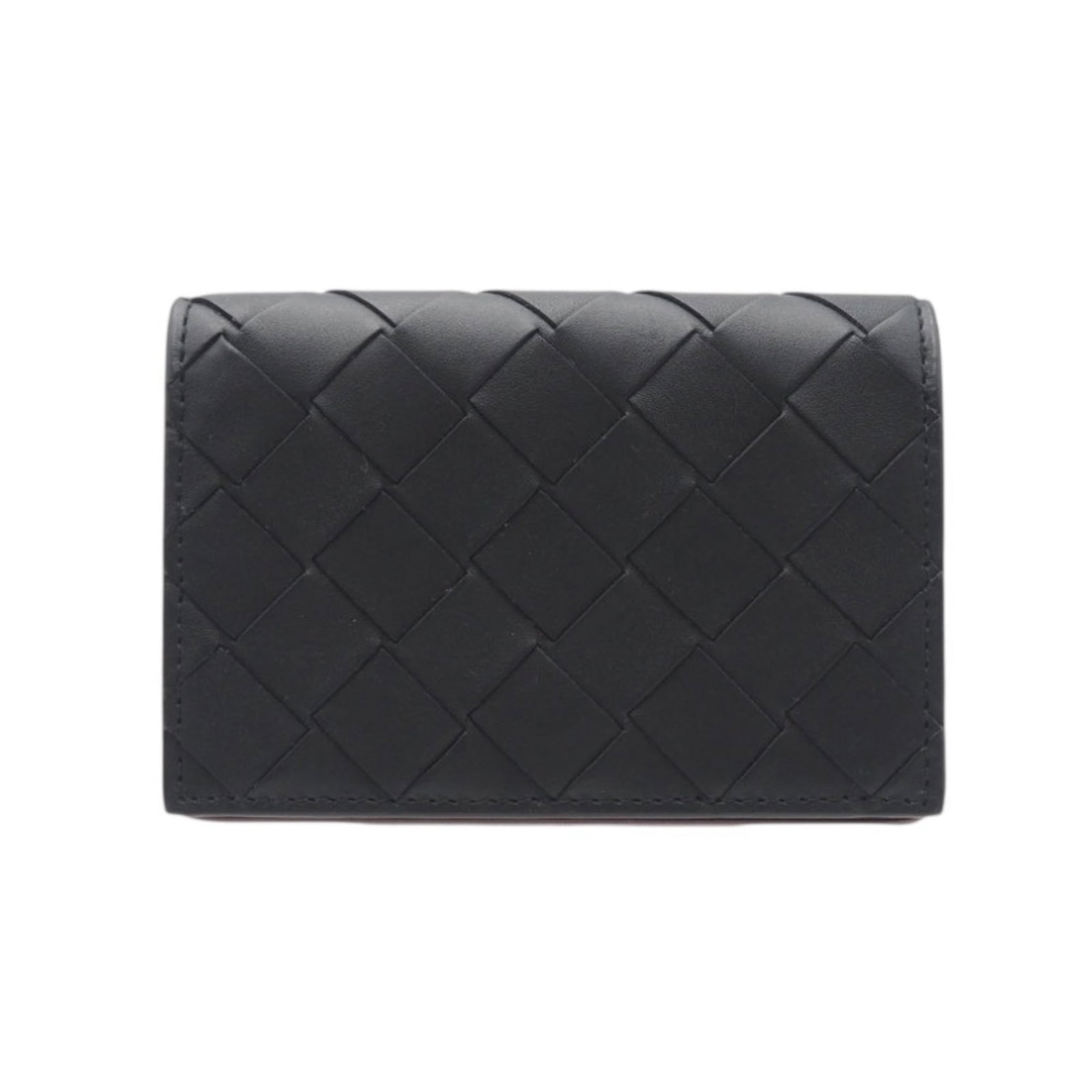 Bottega Veneta Intrecciato Card Wallet: Bottega Veneta Intrecciato Card Wallet A sleek and sophisticated accessory for the modern man, this Bottega Veneta Intrecciato Card Wallet boasts the iconic brand's signature woven leather design in
