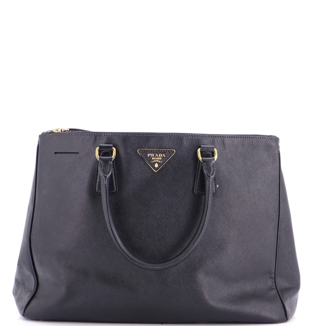 Prada Double Zip Lux Saffiano Leather Large Tote (1 of 6)