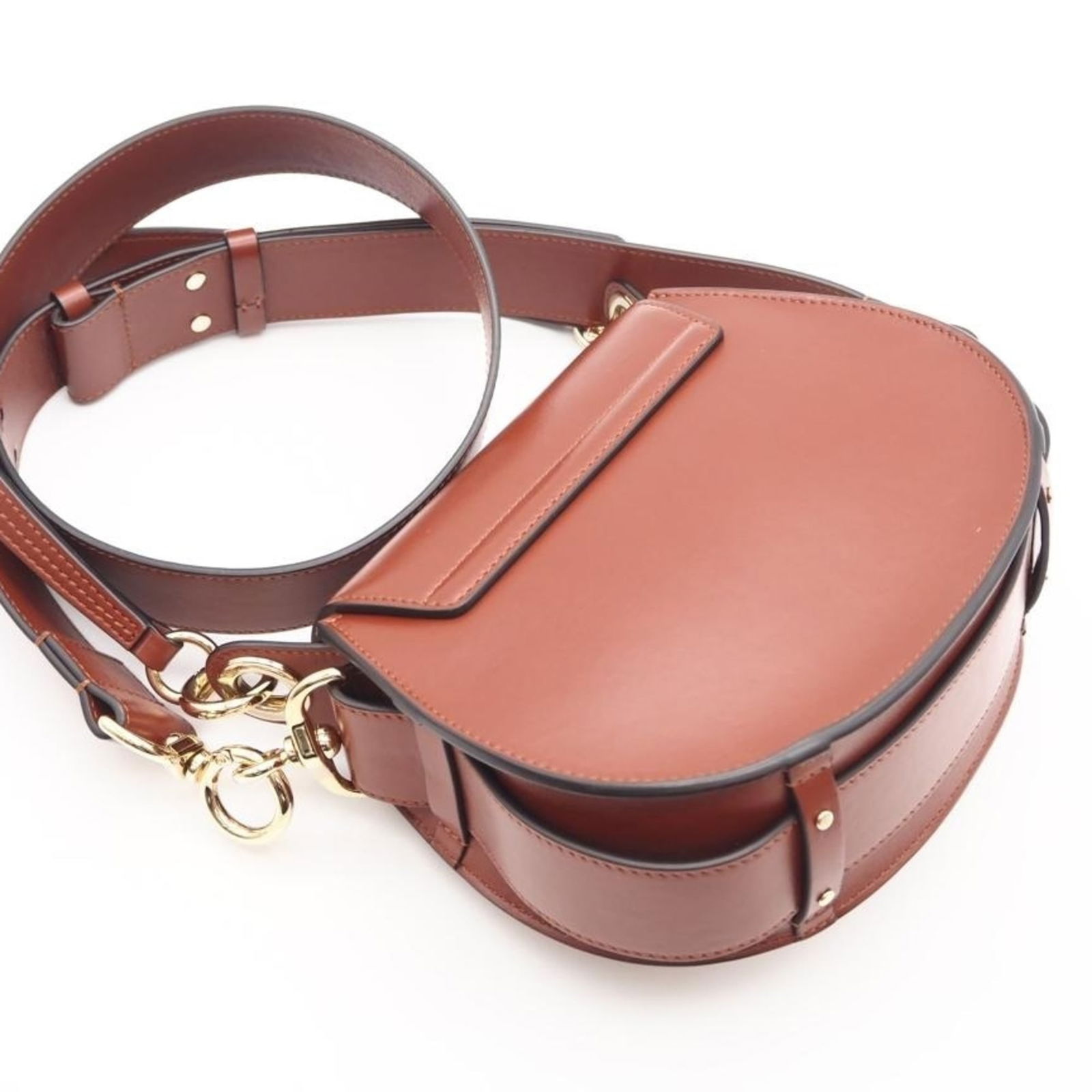 Leather Chlo Shoulder Bag - 4