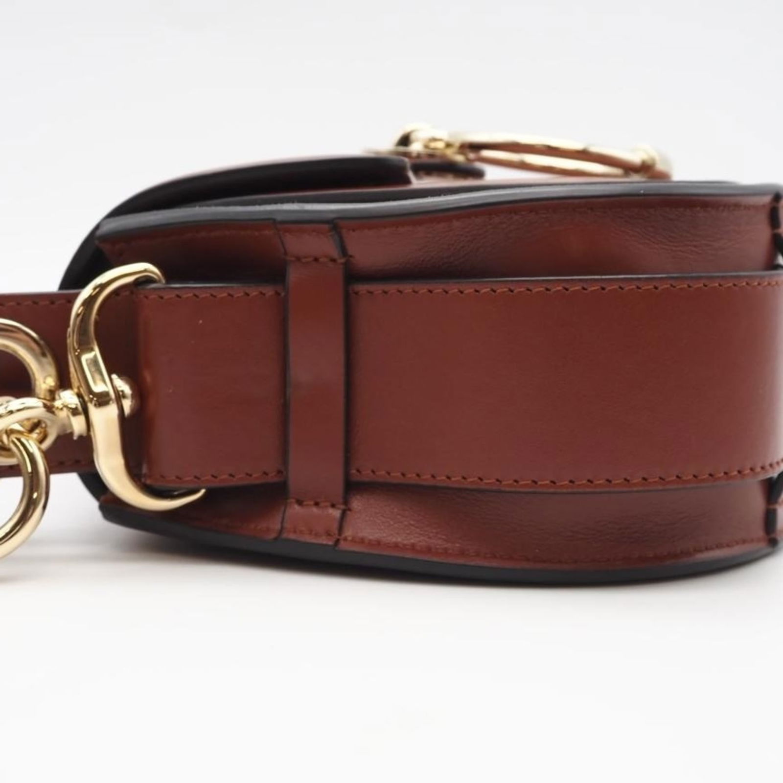 Leather Chlo Shoulder Bag - 5