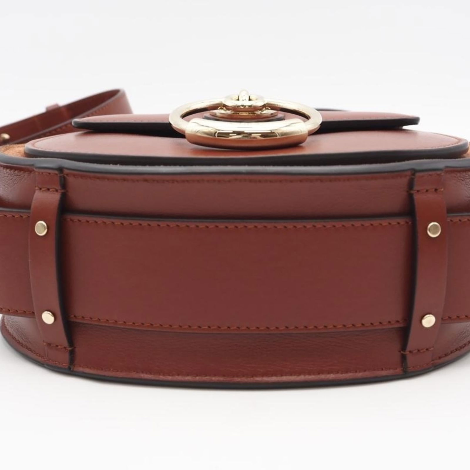 Leather Chlo Shoulder Bag - 7