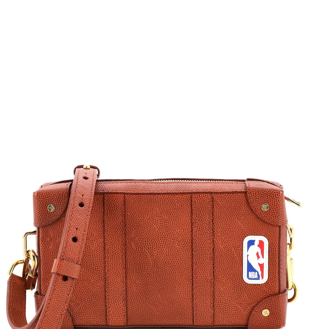 Louis Vuitton x NBA Soft Trunk Wearable Monogram Embossed Leather Wallet: Louis Vuitton x NBA Soft Trunk Wearable Monogram Embossed Leather Wallet Elevate your style with the iconic Louis Vuitton x NBA Soft Trunk Wearable Monogram Embossed Leather Wallet, boasting the brand