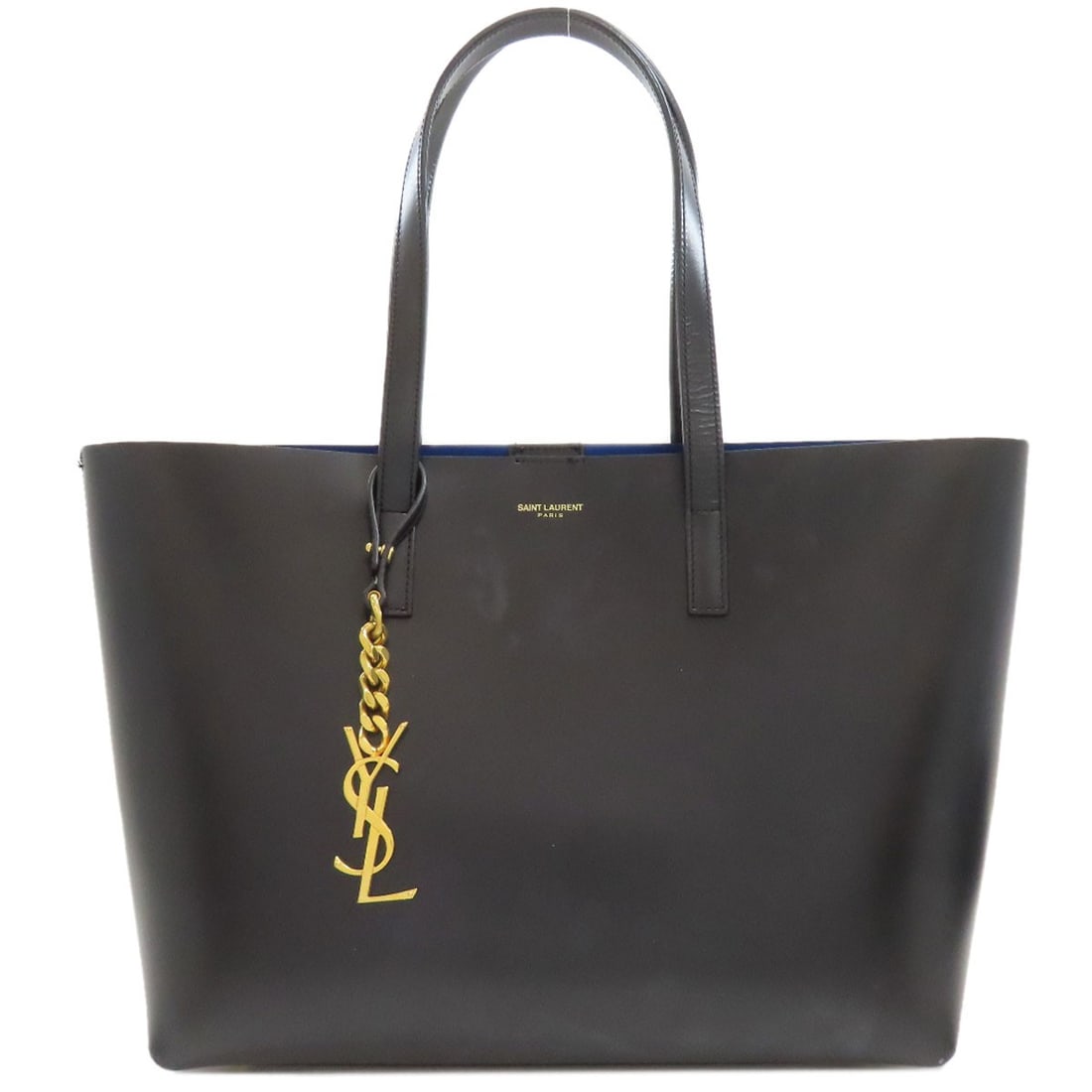 Calf SAINT LAURENT Logo Chain Handbag (1 of 20)