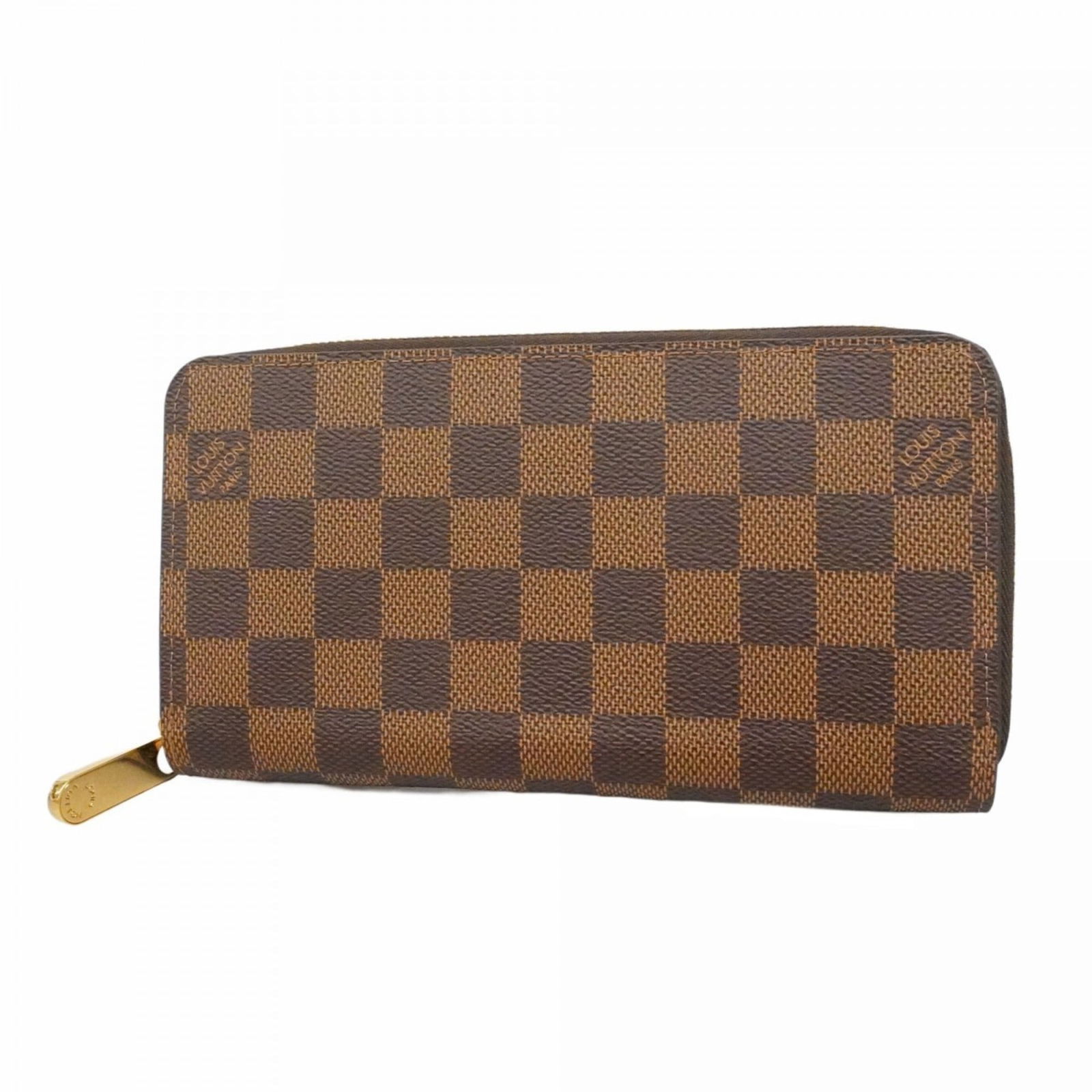 Louis Vuitton Bi-Fold Long Wallet: Louis Vuitton Bi-Fold Long Wallet A stylish and practical Louis Vuitton bi-fold long wallet, perfect for everyday carry, boasts the iconic Ebene monogram pattern and sleek design. With its spacious