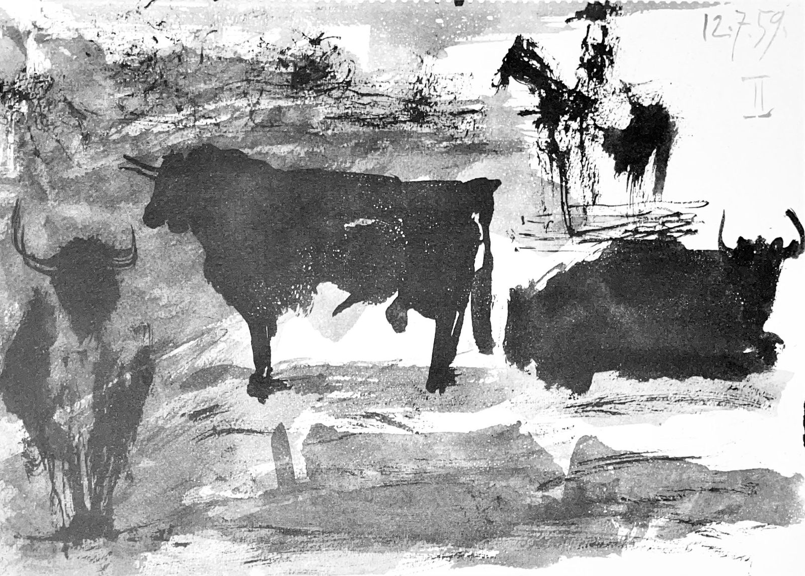 Pablo Picasso, Toros y Toreros (Bloch 1276; Czwiklitzer 23) Lithograph (1 of 8)