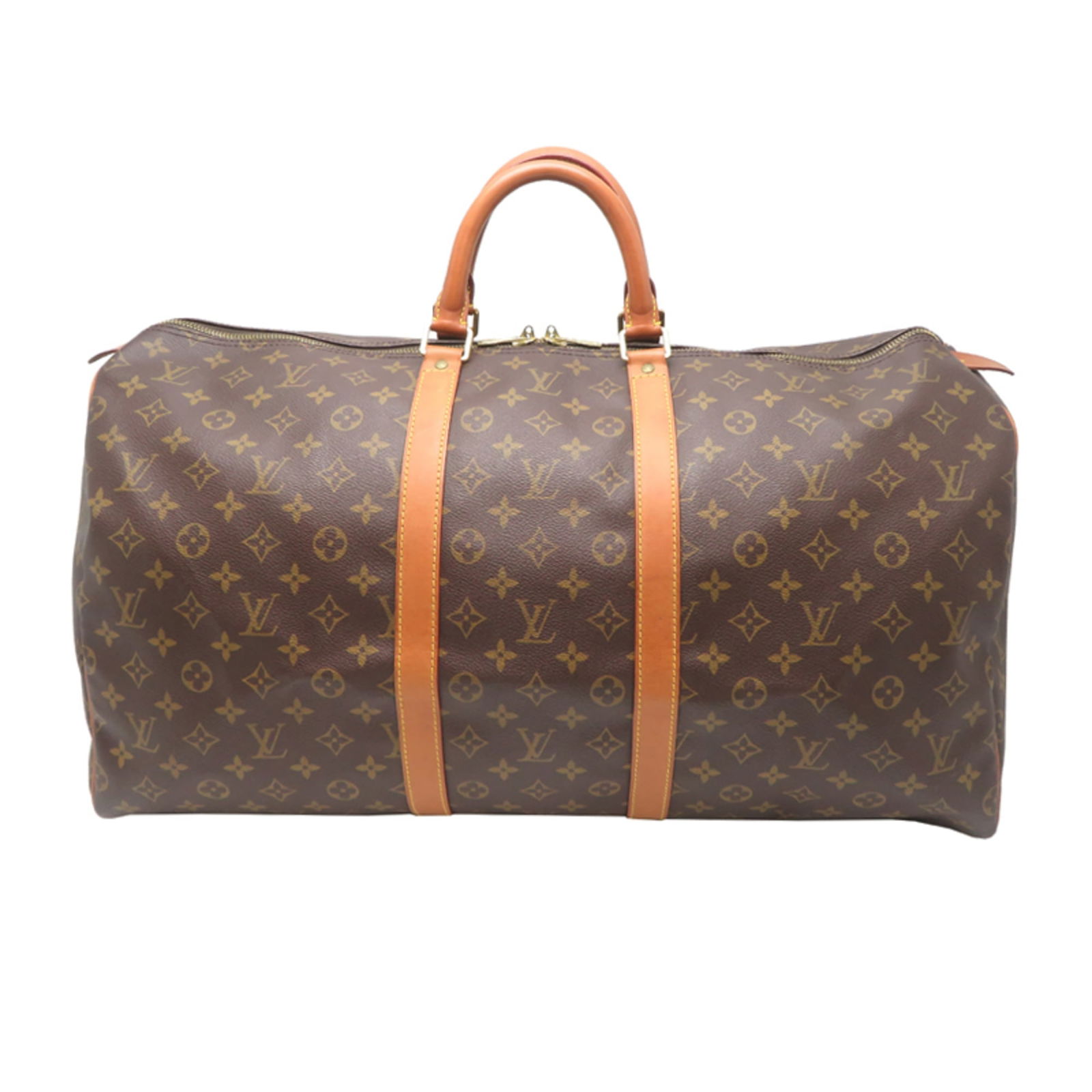 Louis Vuitton Boston Monogram Bag: Louis Vuitton Boston Monogram Bag A timeless piece from the iconic Louis Vuitton brand, this Boston Monogram Bag boasts the signature monogram pattern in rich brown hues, adding a touch of sophisticat