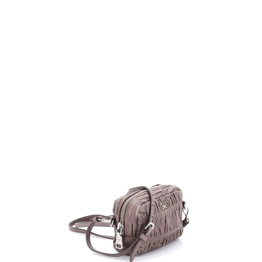 Prada Mini Nappa Gaufre Camera Bag - 2