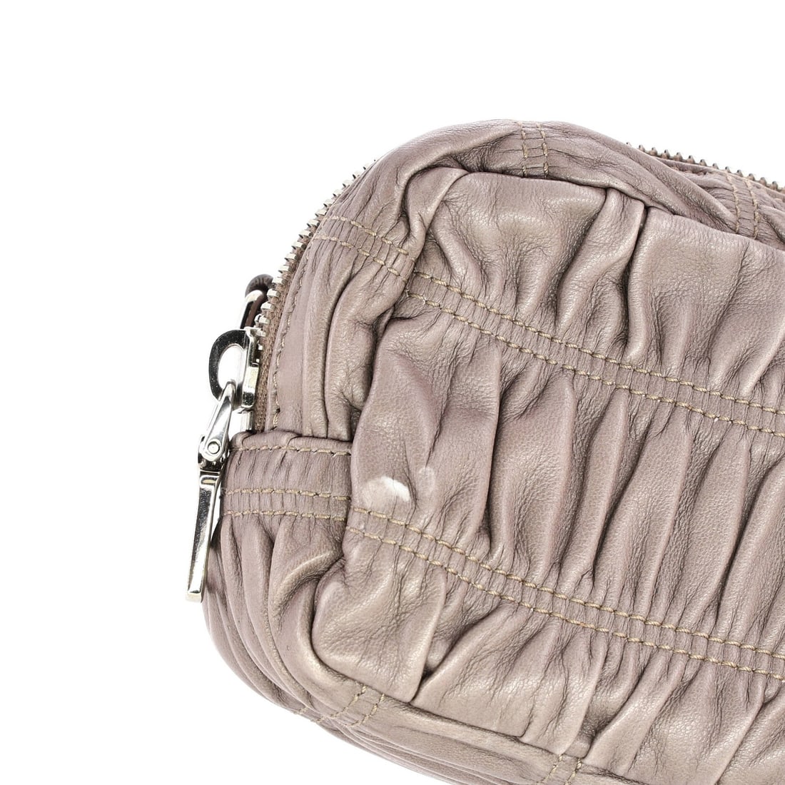 Prada Mini Nappa Gaufre Camera Bag - 5