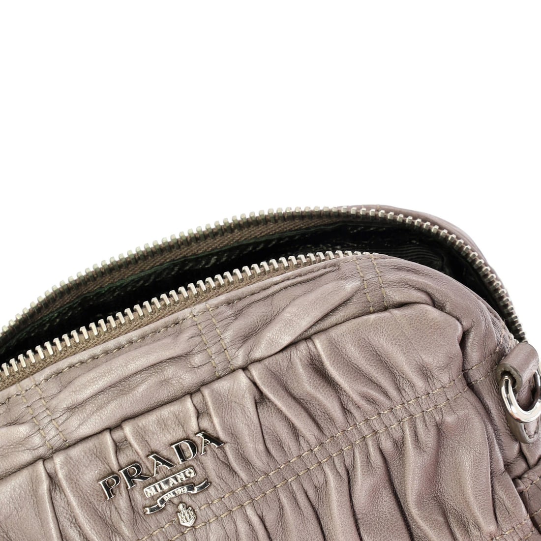 Prada Mini Nappa Gaufre Camera Bag - 6