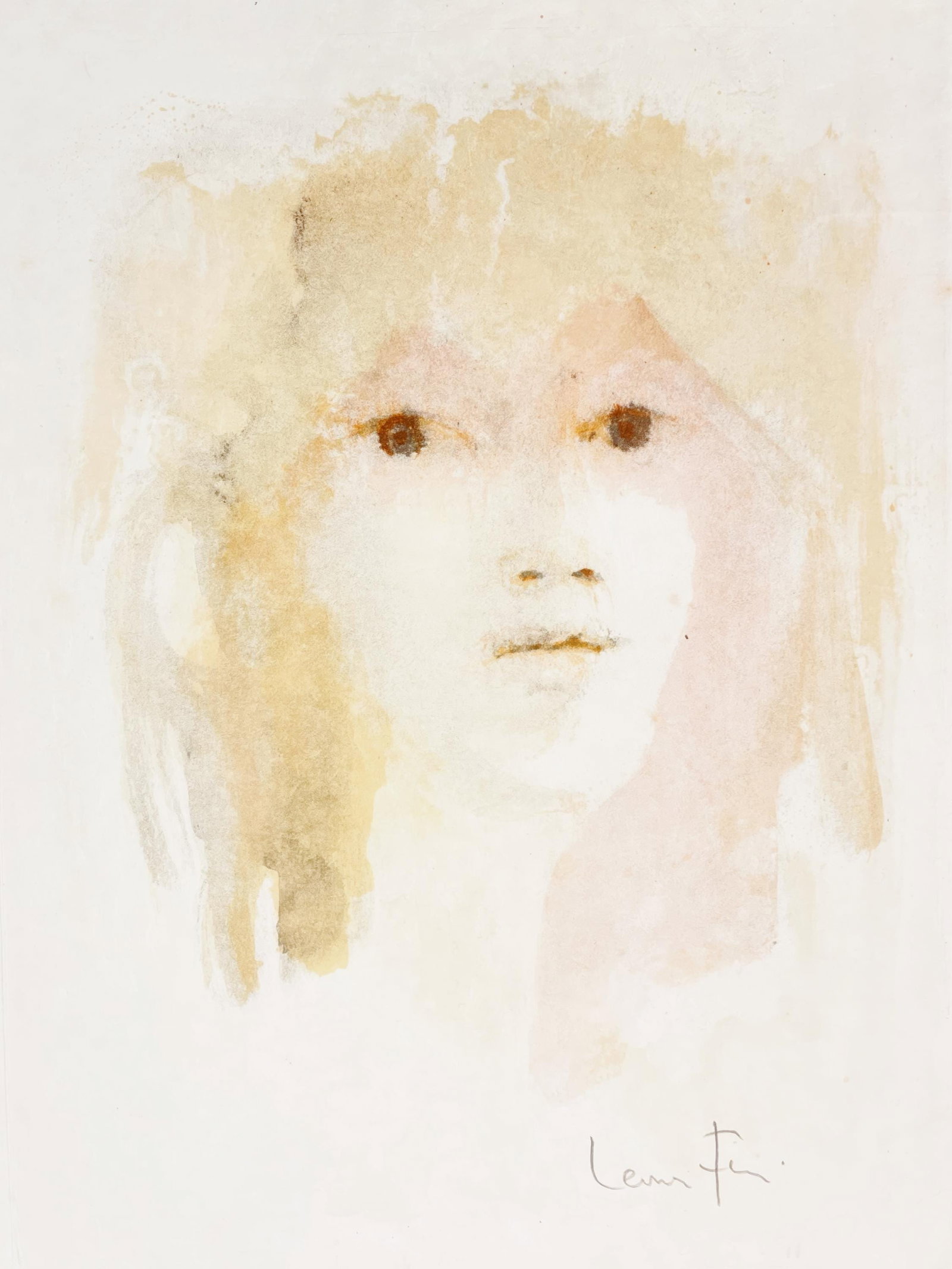 1969 - Leonor Fini - Untitled - from Parallel - Lithograph: 1969 - Leonor Fini - Untitled - from Parallel - Lithograph Experience the dreamlike world of Leonor Fini, a visionary artist whose lithograph "Sans titre" (Untitled) from 1969 embodies refined graphic