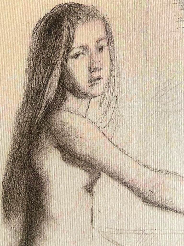 Stamped Balthus Lithograph Numbered - 6