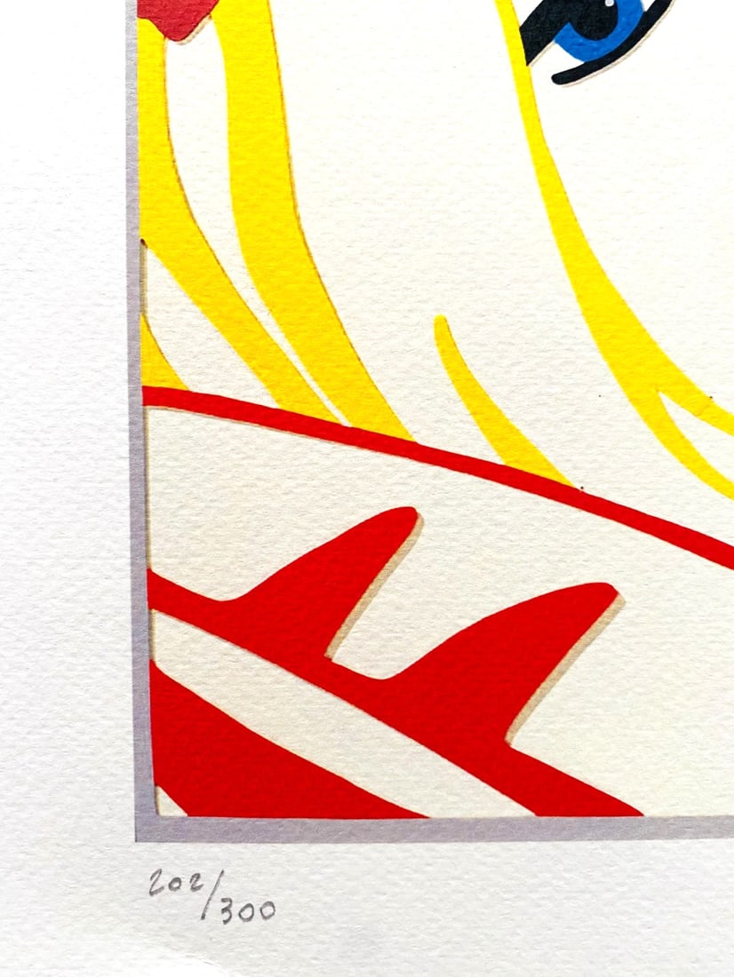 Numbered Tom Wesselmann Lithograph Handmade Op - 10