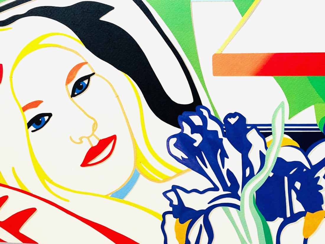 Numbered Tom Wesselmann Lithograph Handmade Op - 2