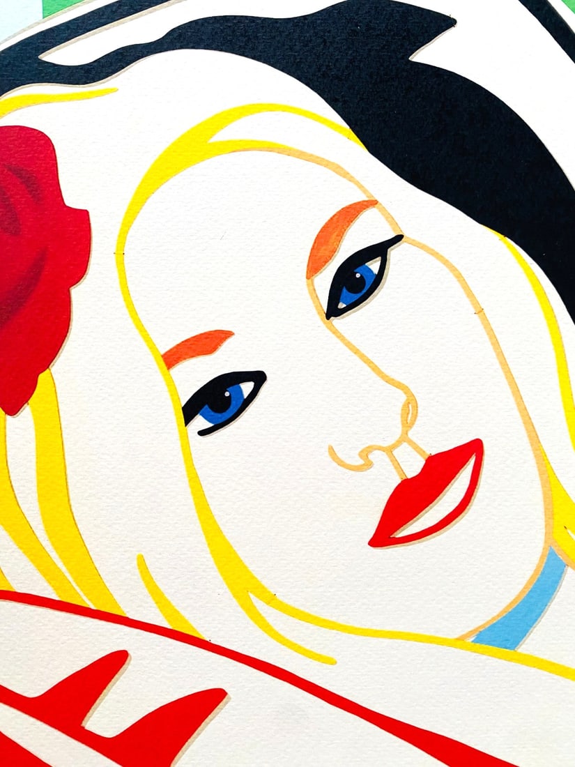 Numbered Tom Wesselmann Lithograph Handmade Op - 7