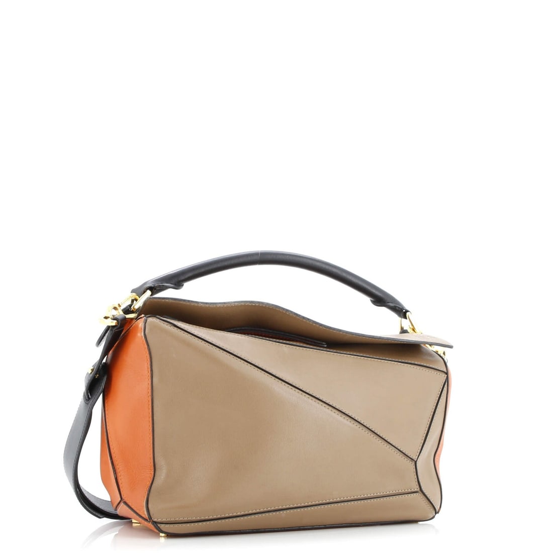 Loewe Puzzle Bag in Medium Leather - 2
