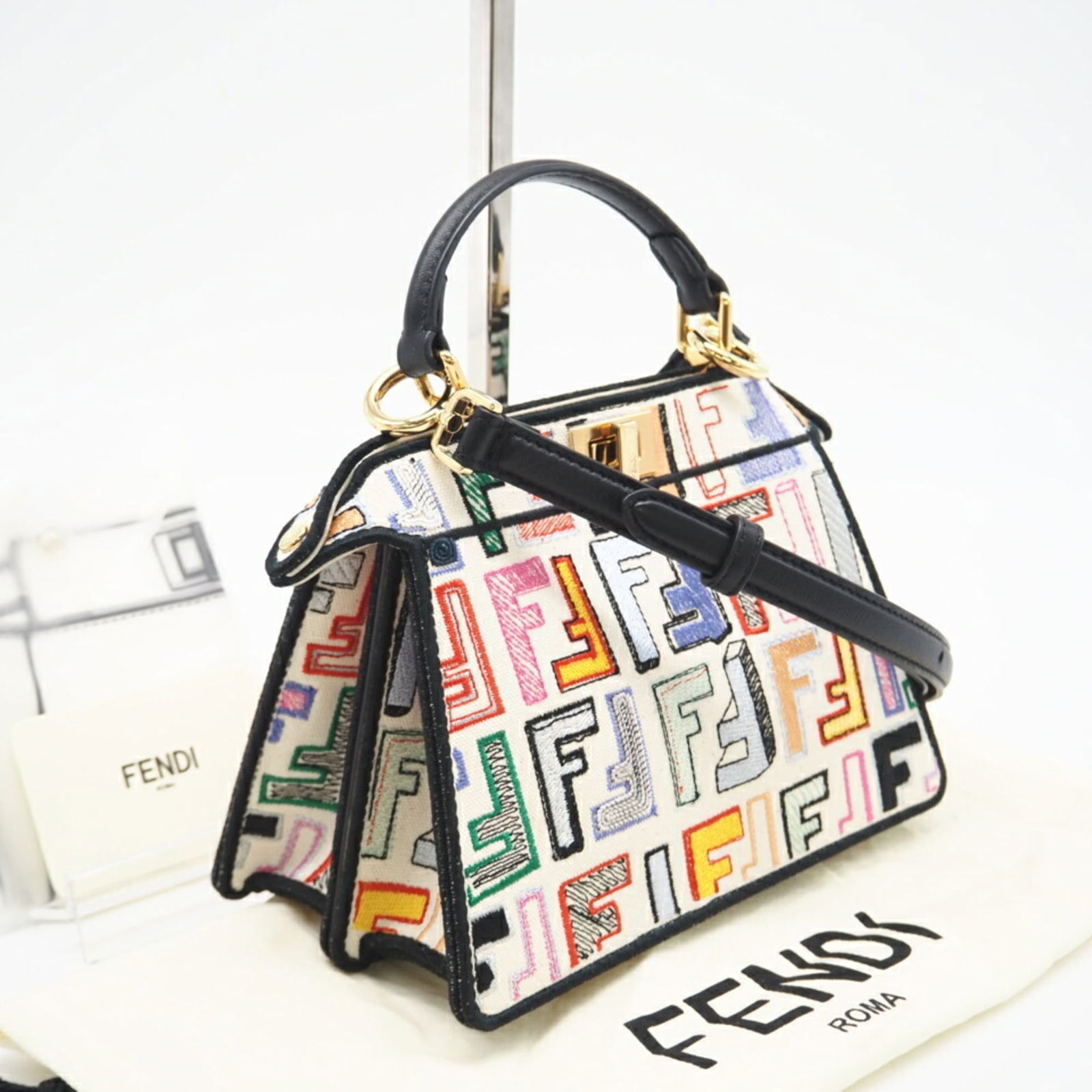 Fendi Canvas Handbag - 2