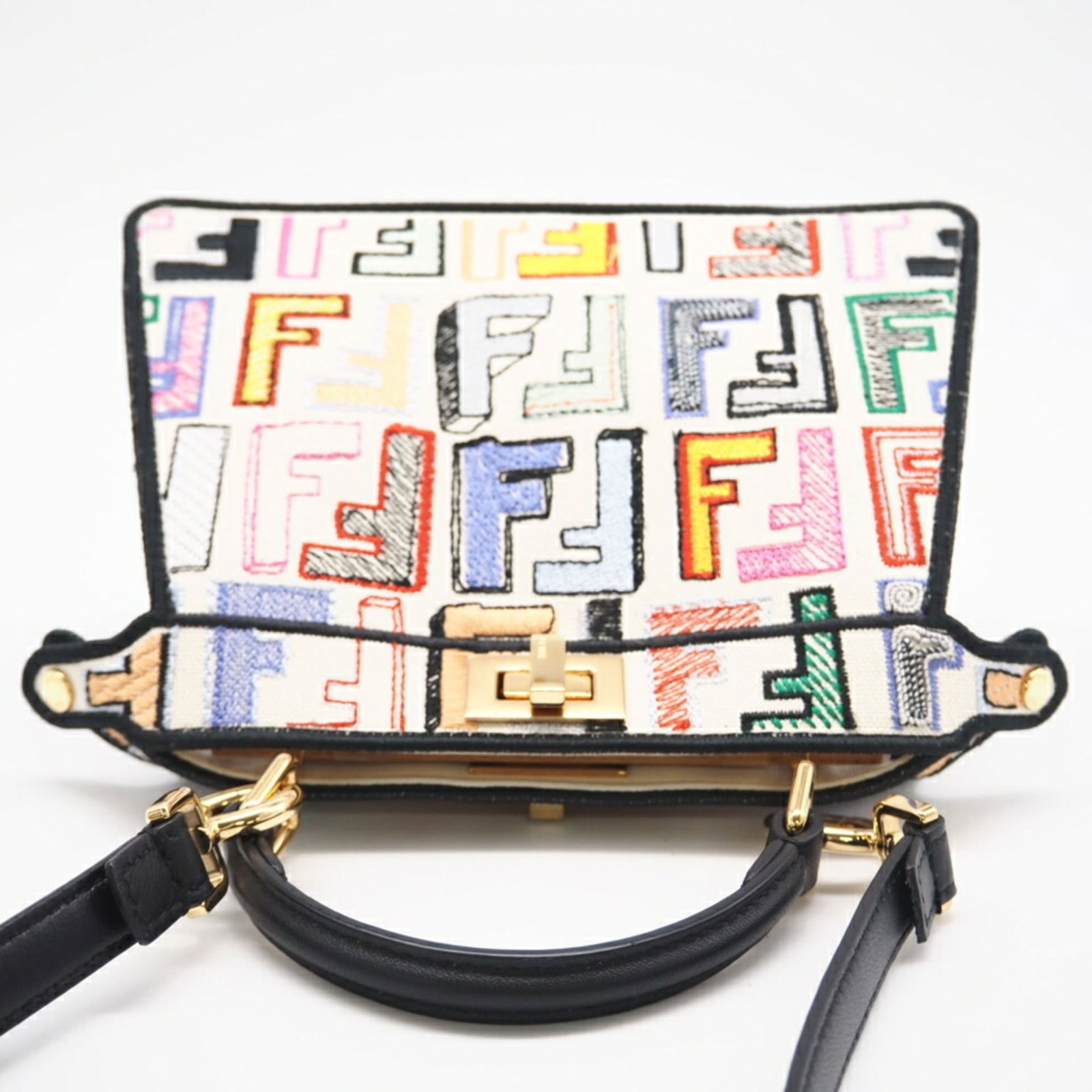 Fendi Canvas Handbag - 7