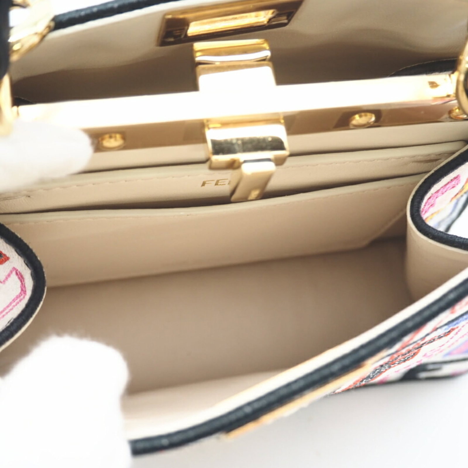 Fendi Canvas Handbag - 8