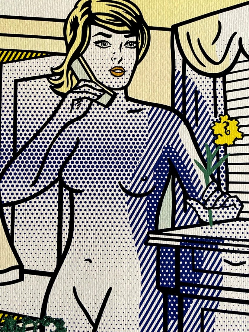 Stamp Roy Lichtenstein Lithograph Numbered - 4