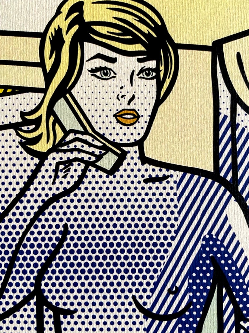 Stamp Roy Lichtenstein Lithograph Numbered - 5