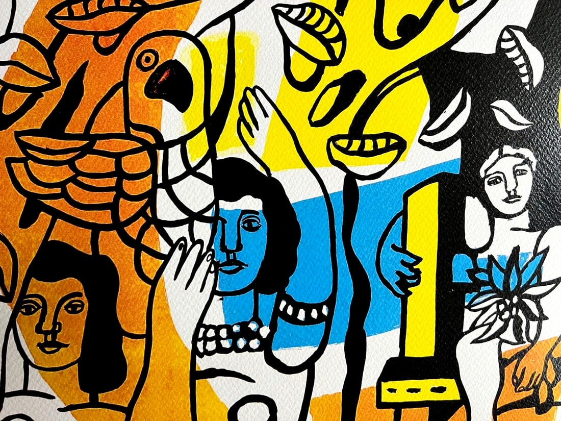 Lithograph Fernand Lger - 3