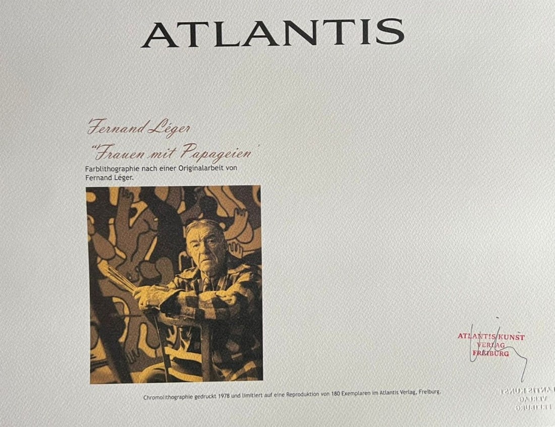 Lithograph Fernand Lger - 7