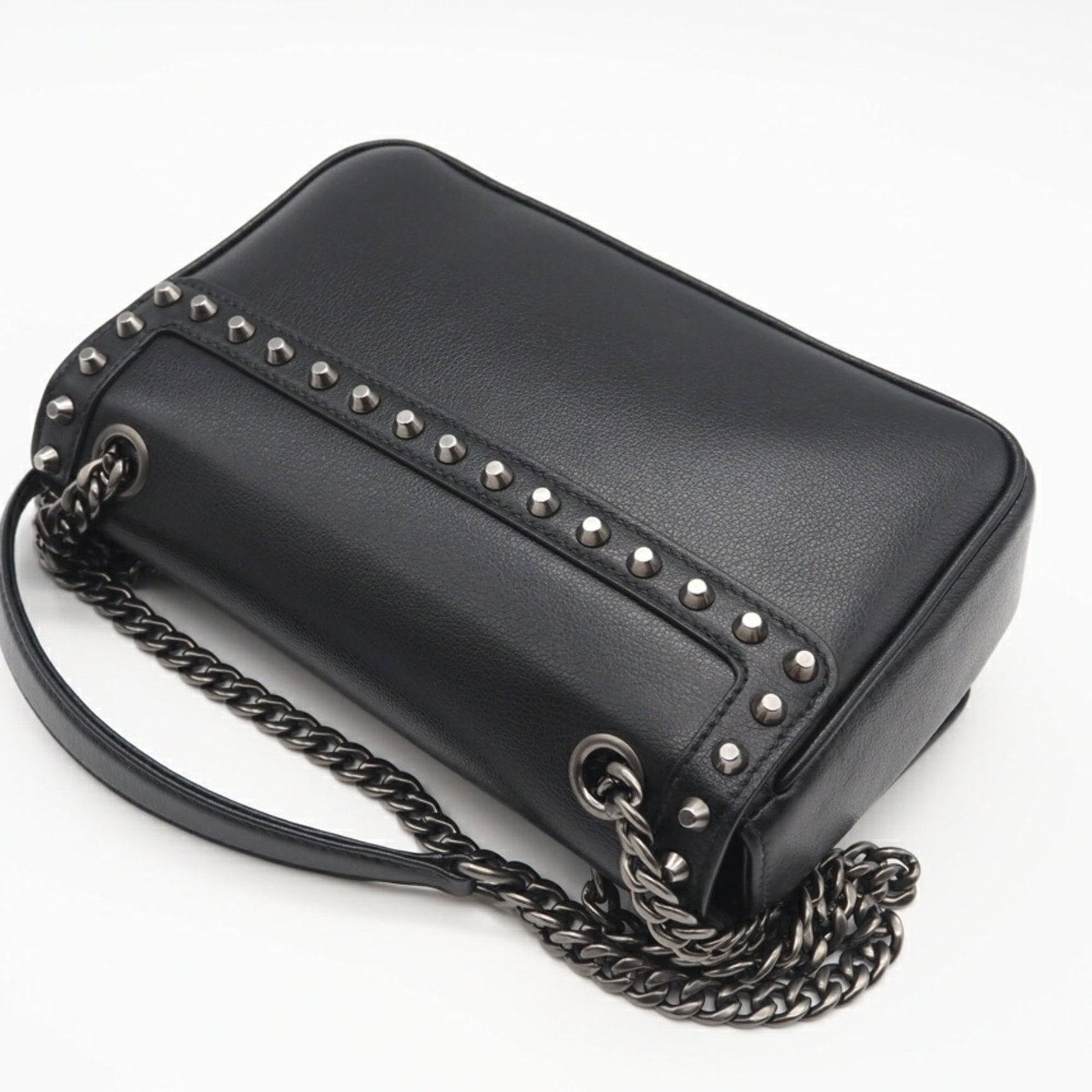 Prada Leather Shoulder Bag - 4
