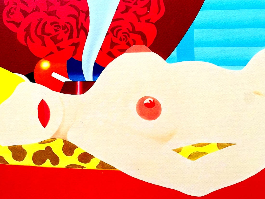 Numbered Tom Wesselmann Lithograph Handmade Op - 2