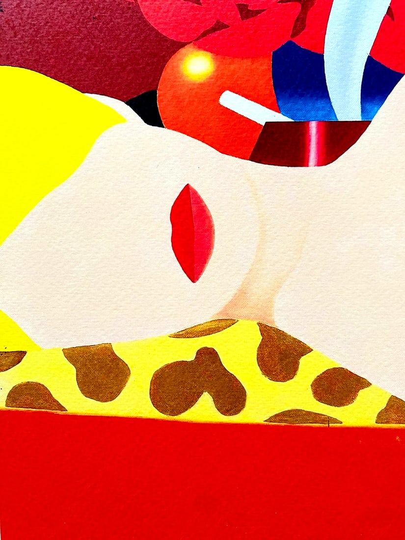 Numbered Tom Wesselmann Lithograph Handmade Op - 4