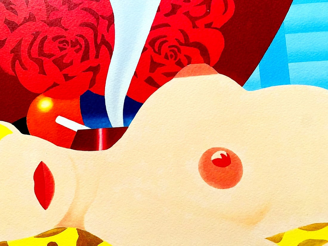 Numbered Tom Wesselmann Lithograph Handmade Op - 6